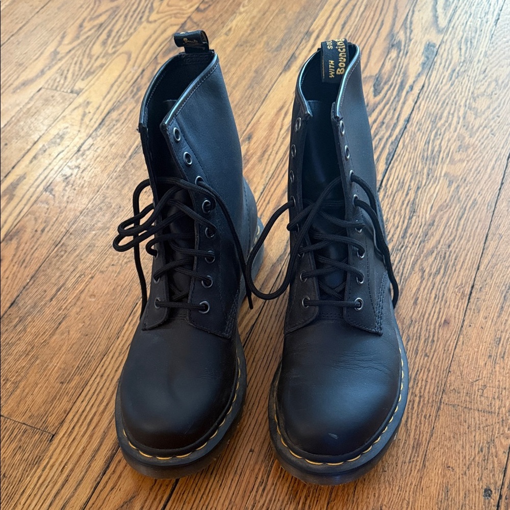 Dr. Martens Black Combat Boots